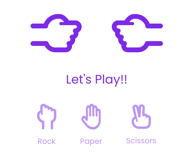 rock paper scissors game